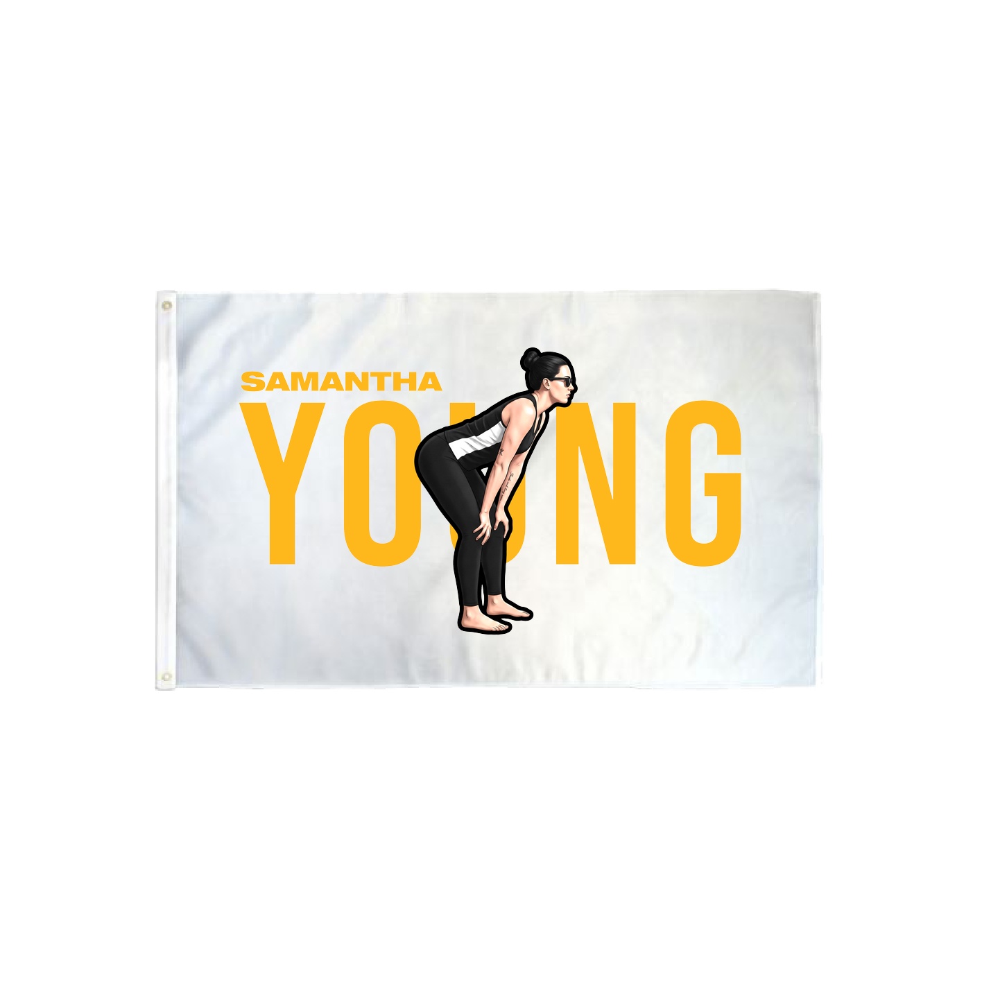 3x5 Flag — Player Name in Classic