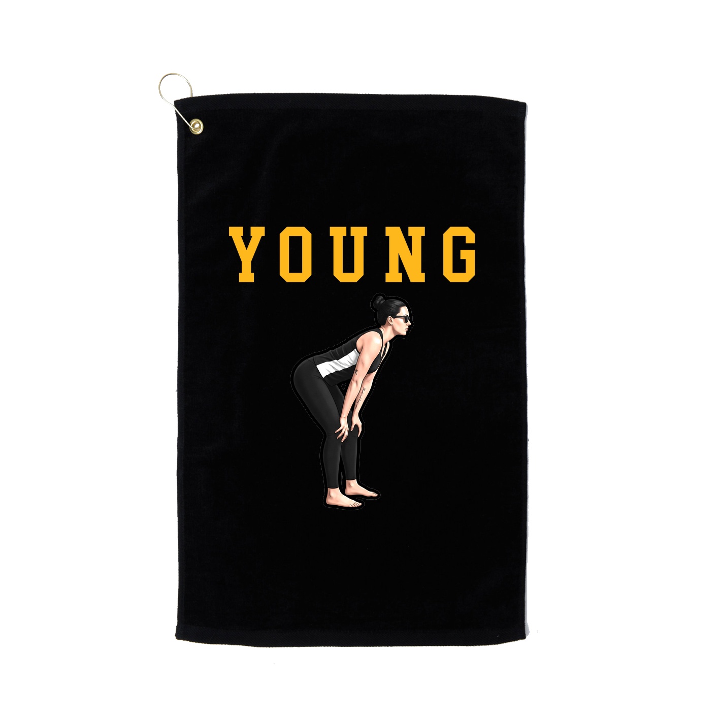 Golf Towel — Shirsey in Black