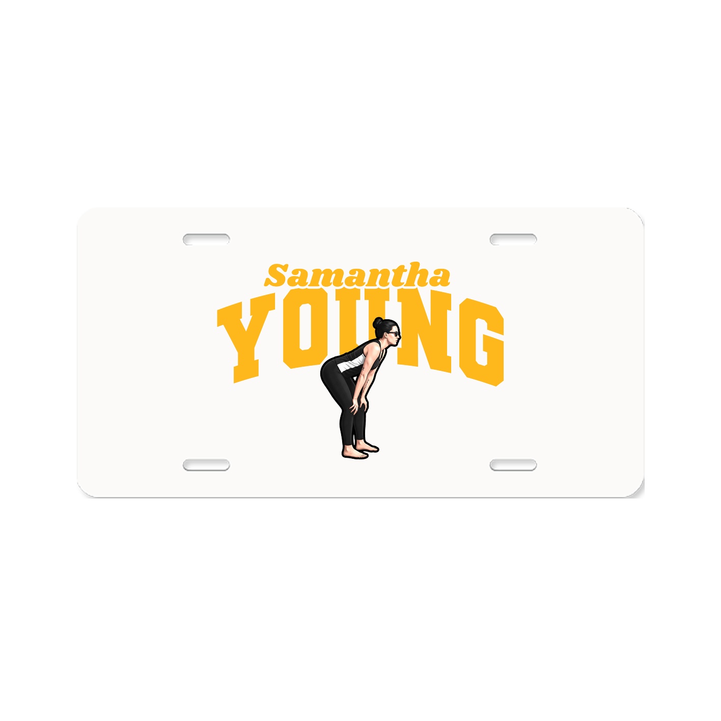 License Plate — Signature Arch in Classic