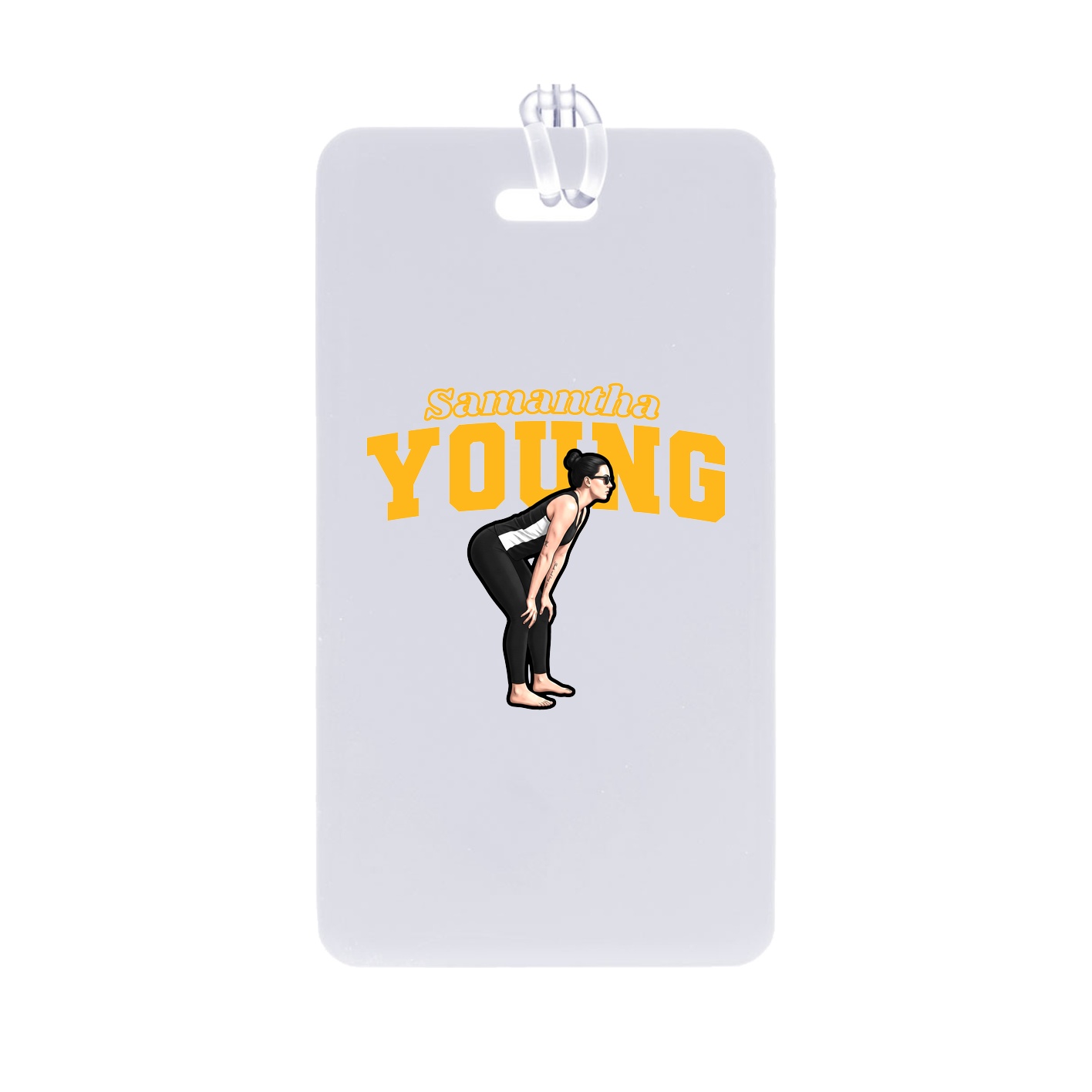 Bag Tag — Name Arch in Classic