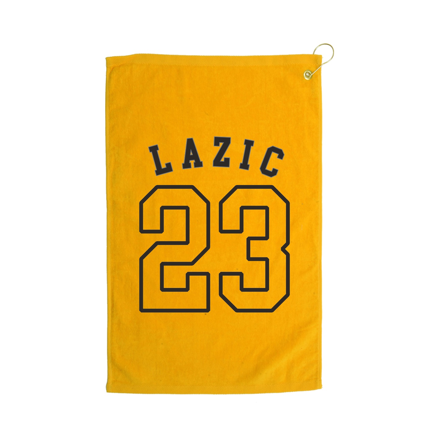 Golf Towel — Shirsey Arch in Gold