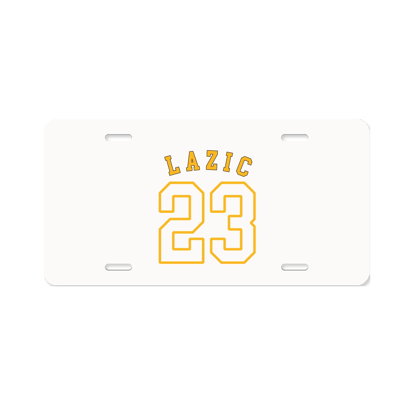 License Plate — Shirsey Arch in Classic