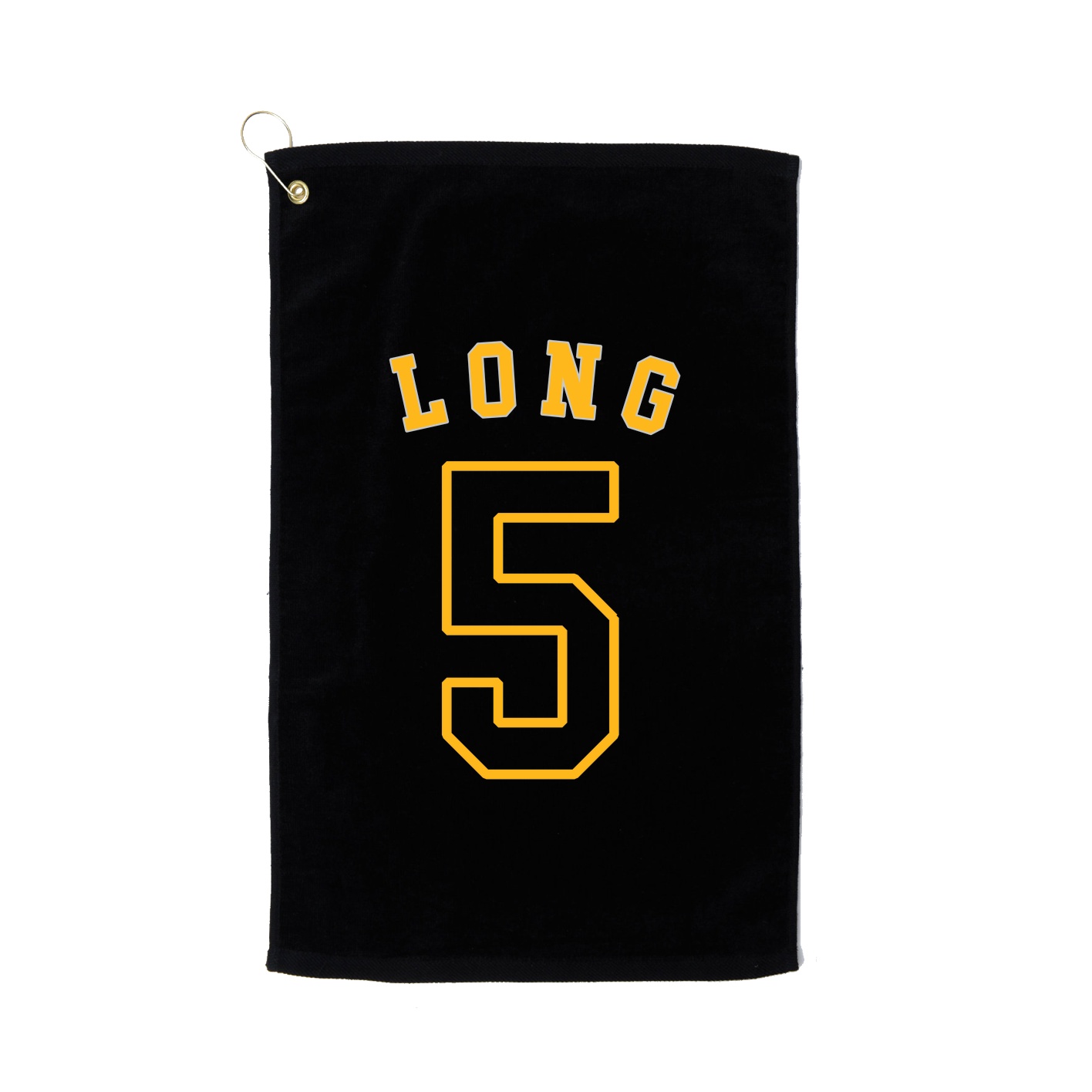 Golf Towel — Shirsey Arch in Black