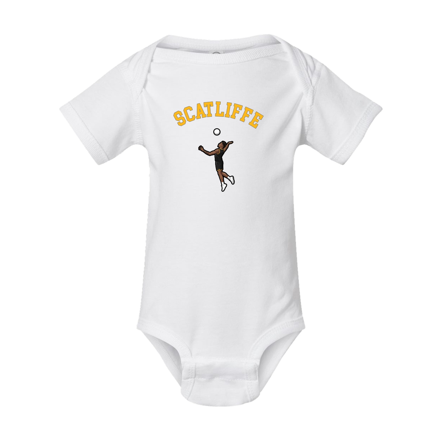 Baby Onesie — Shirsey Arch in White