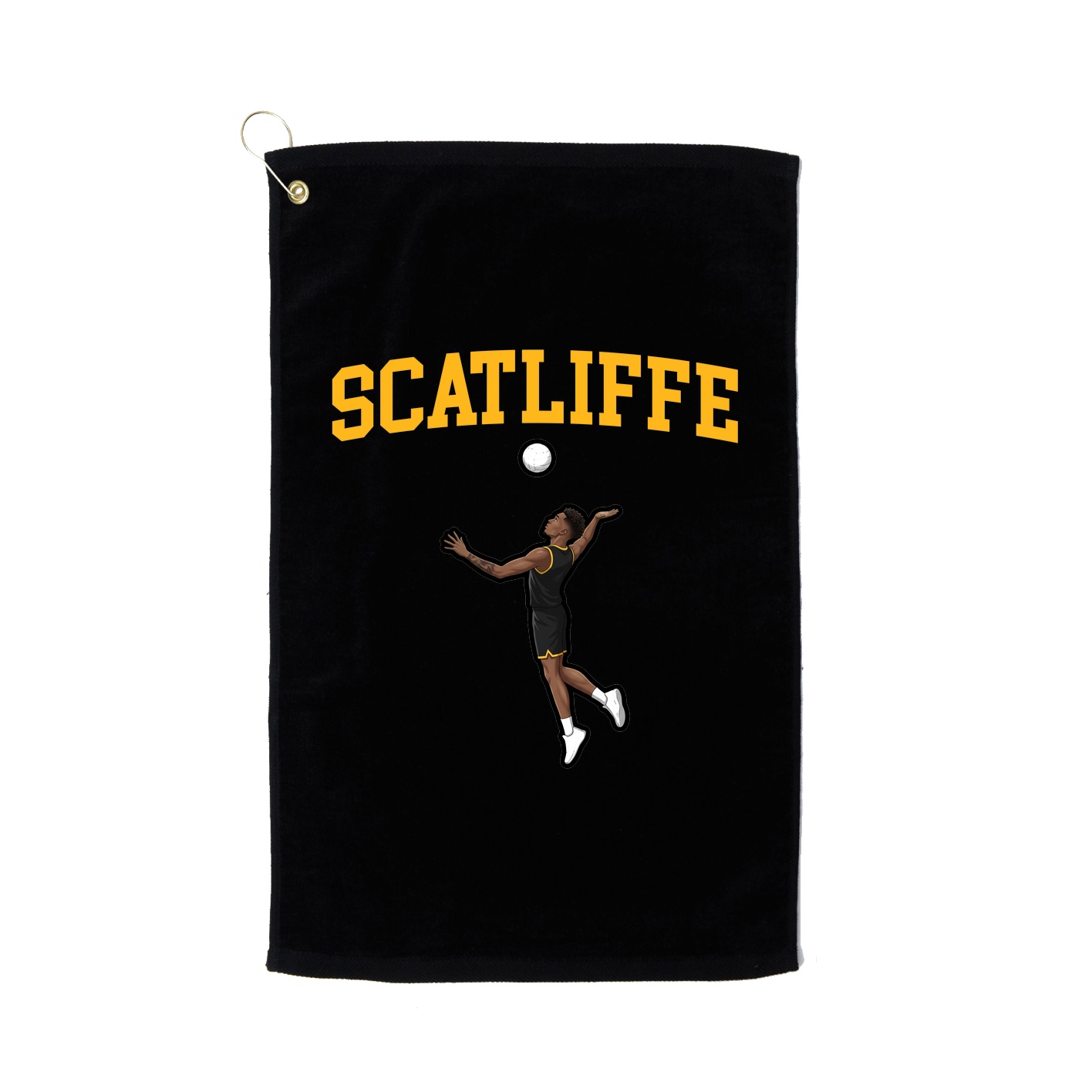 Golf Towel — Shirsey in Black