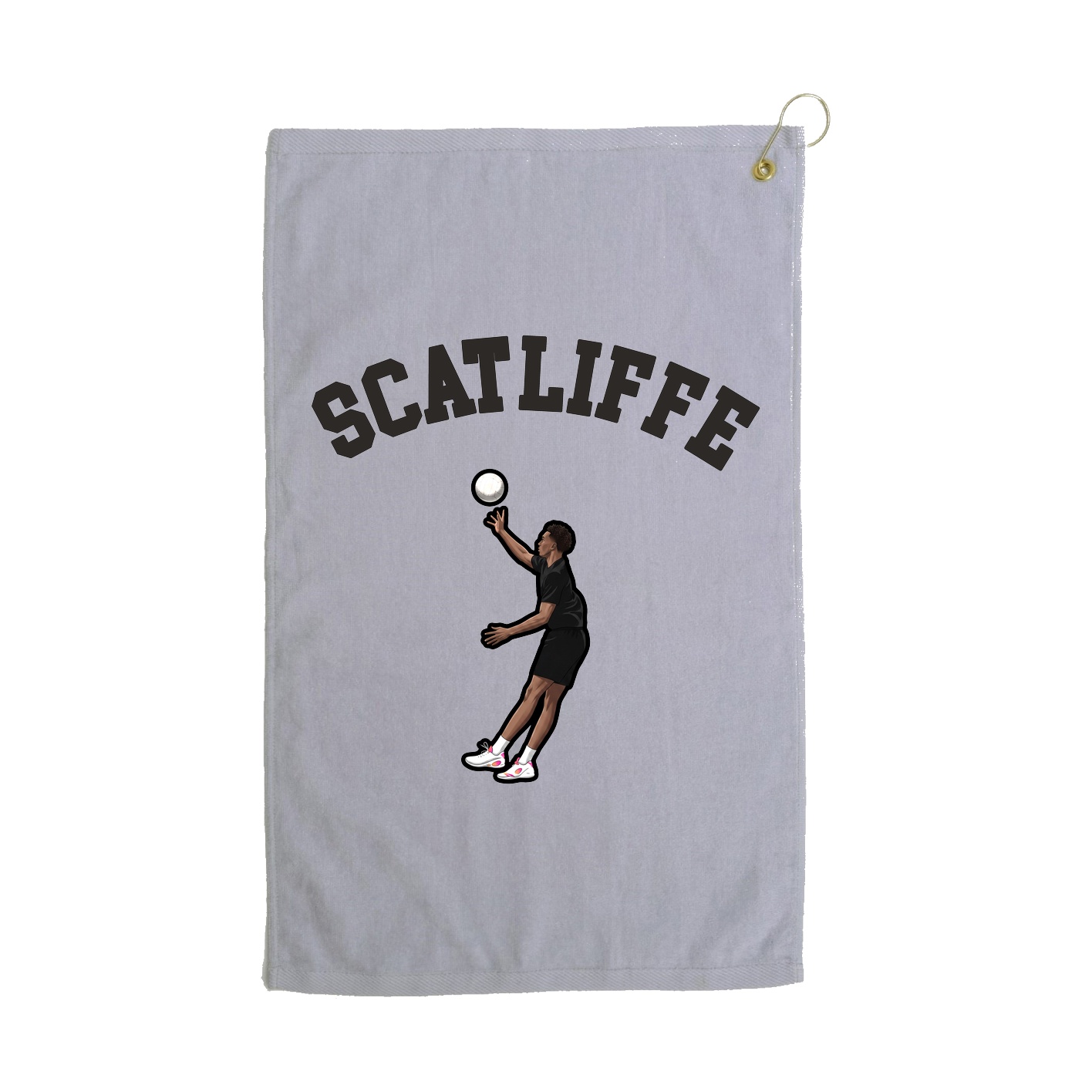 Golf Towel — Shirsey Arch in Grey