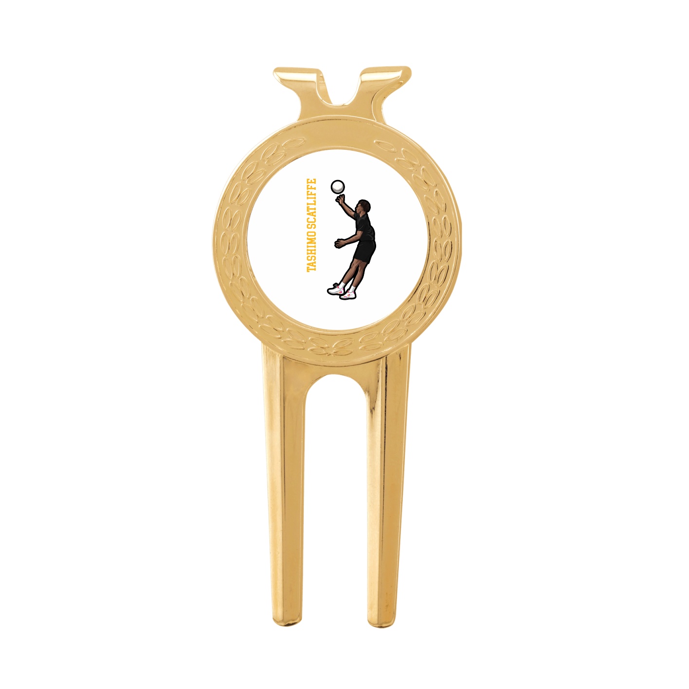 Divot Tool with Ball Marker — Name Vertical in Classic