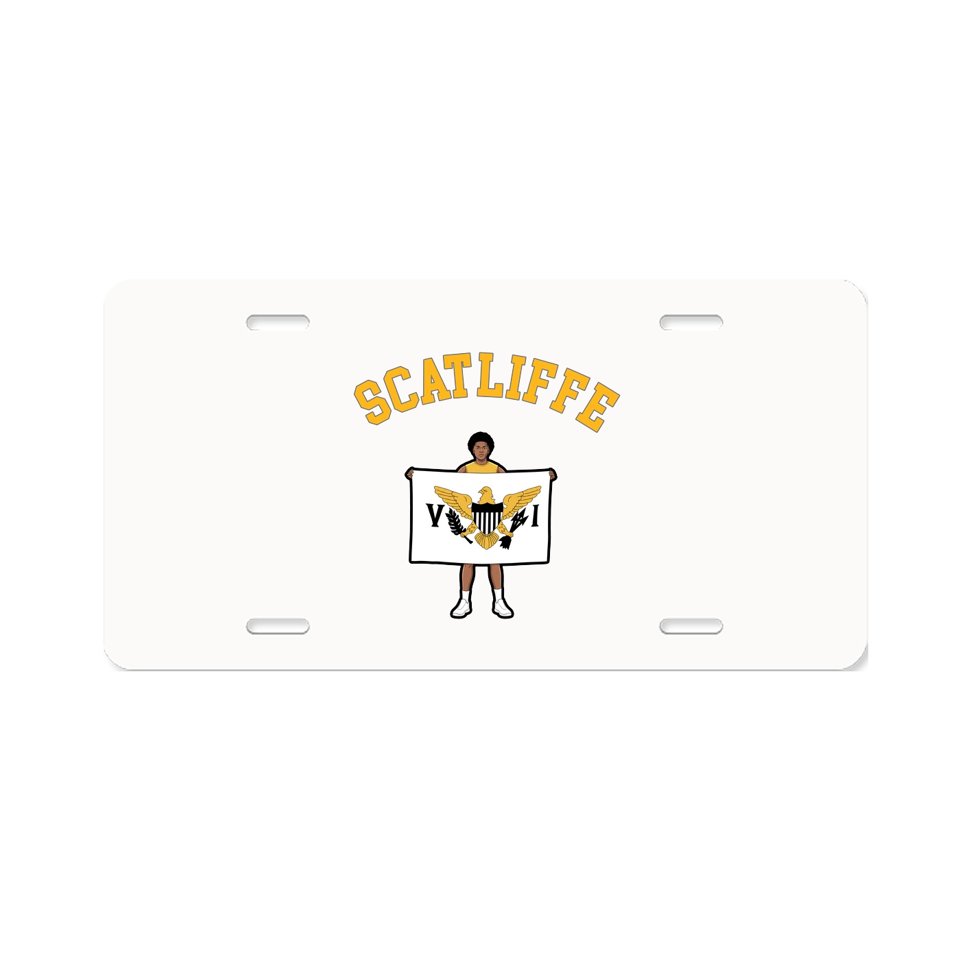 License Plate — Shirsey Arch in Classic
