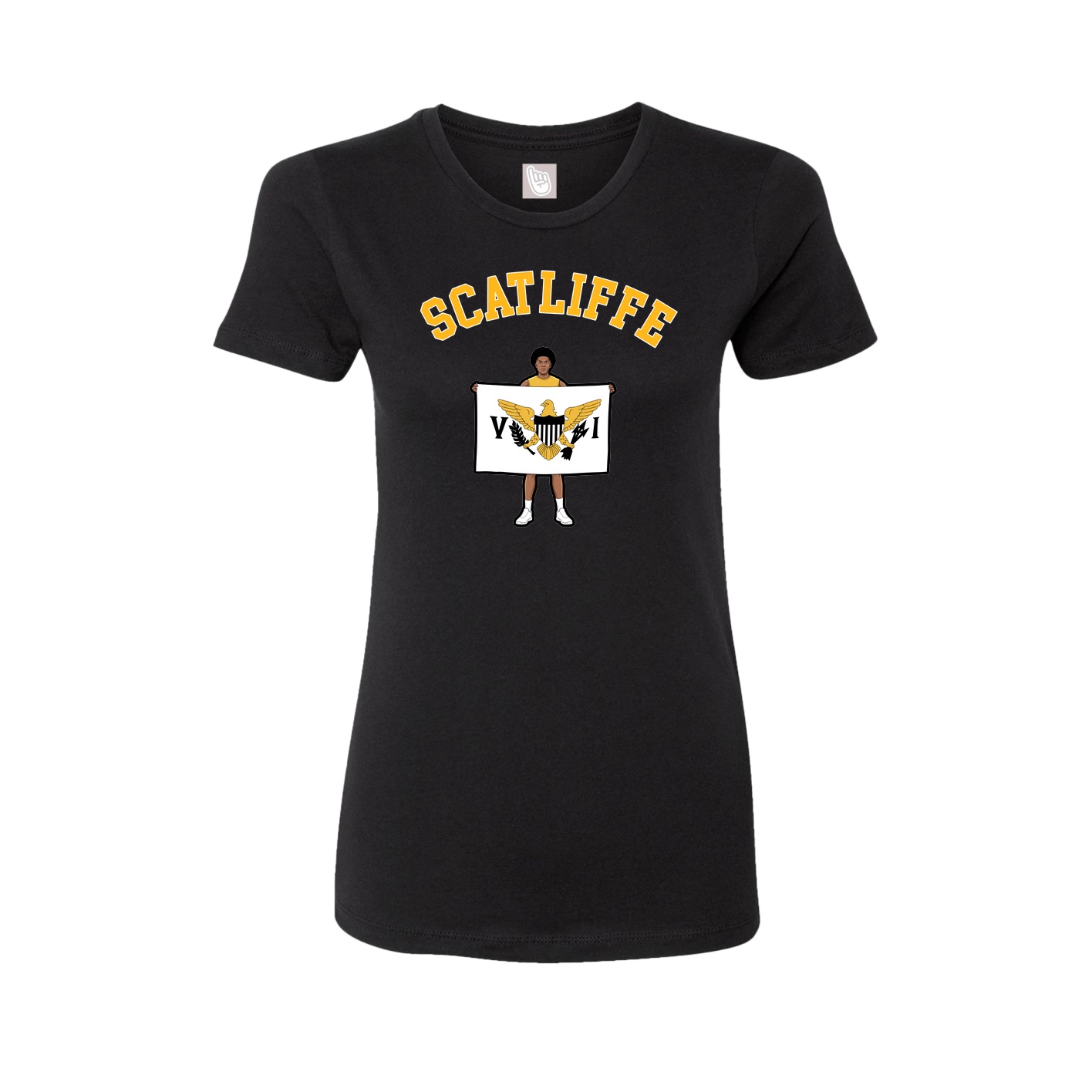 Womens Tee — Shirsey Arch in Black