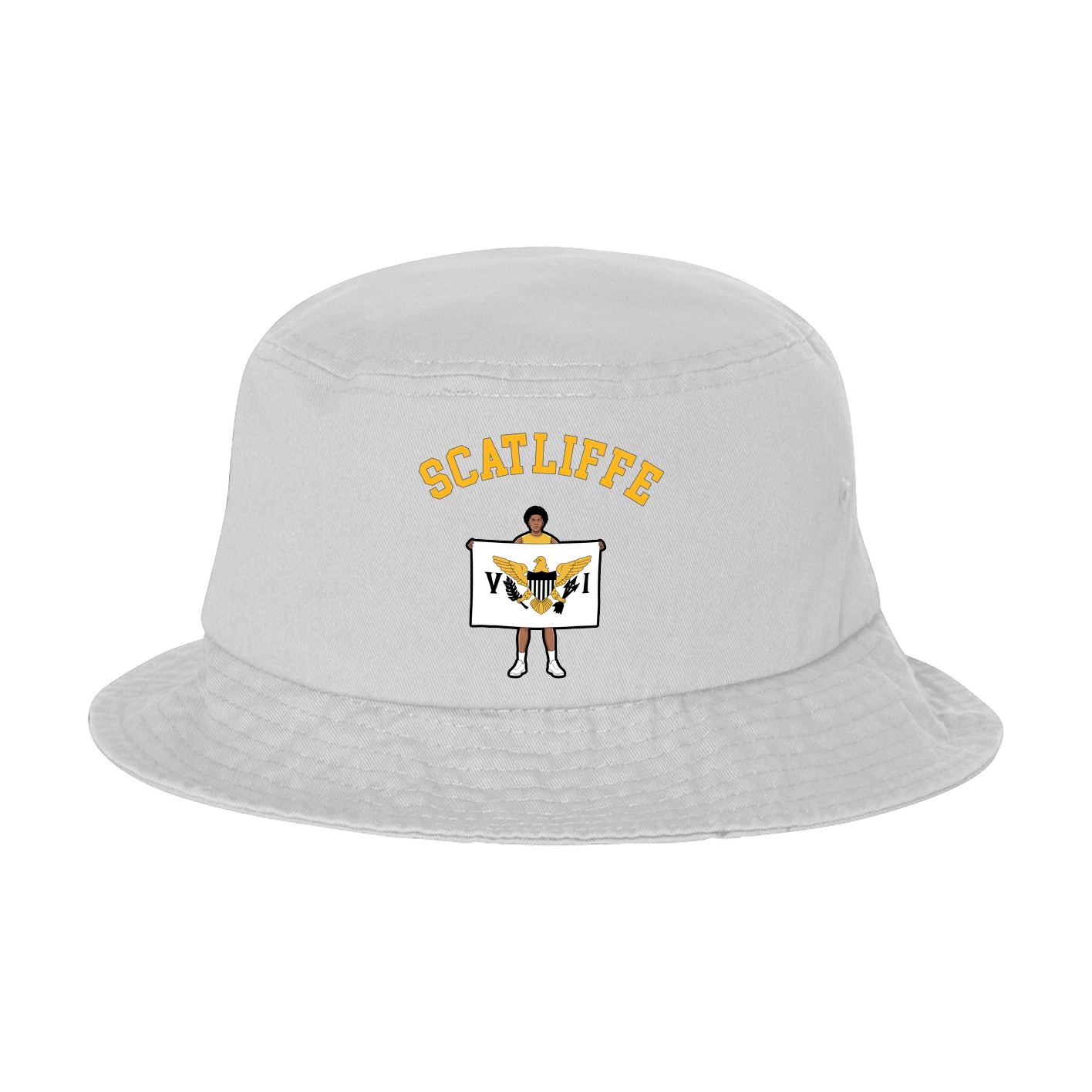 Bucket Cap — Shirsey Arch in White