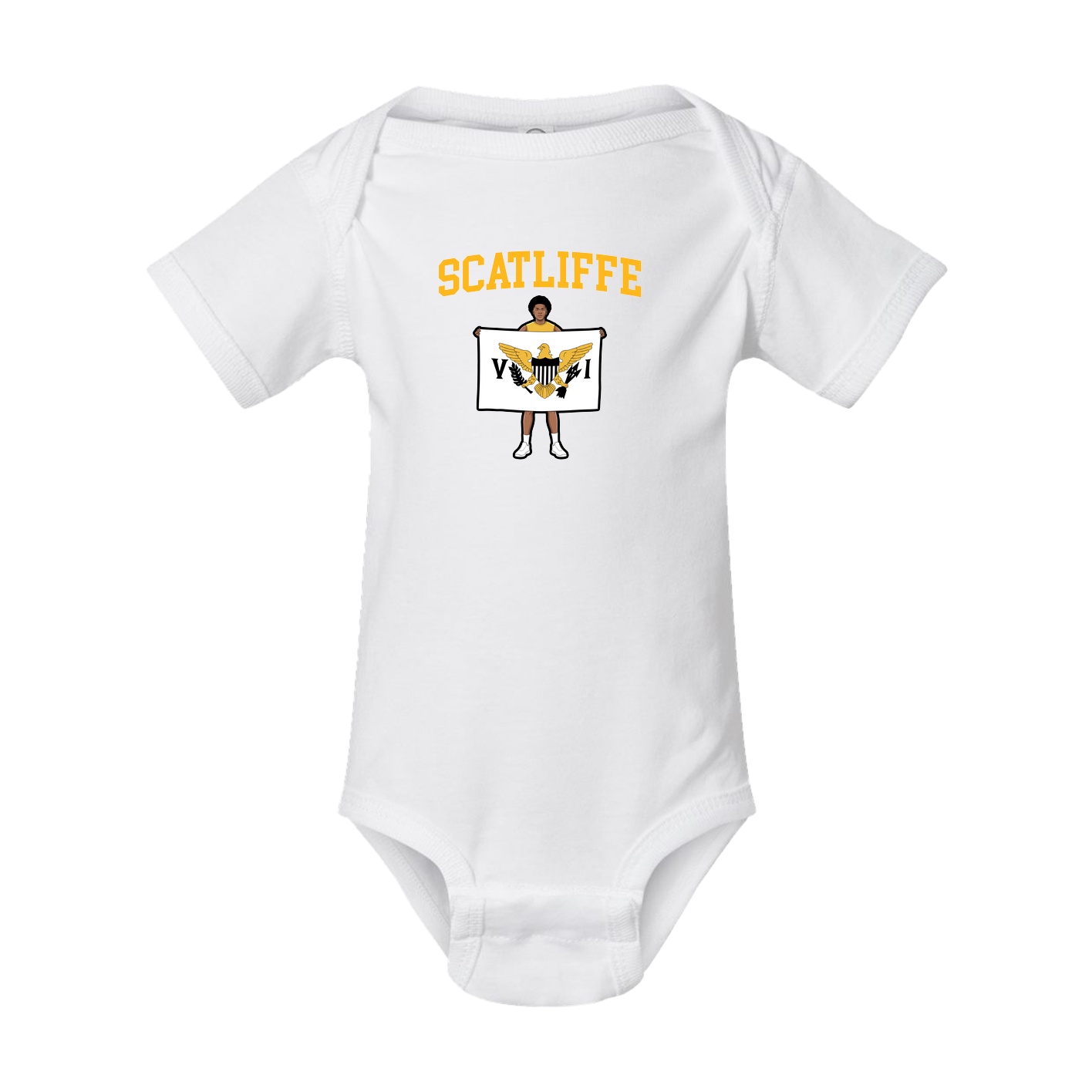 Baby Onesie — Shirsey in White