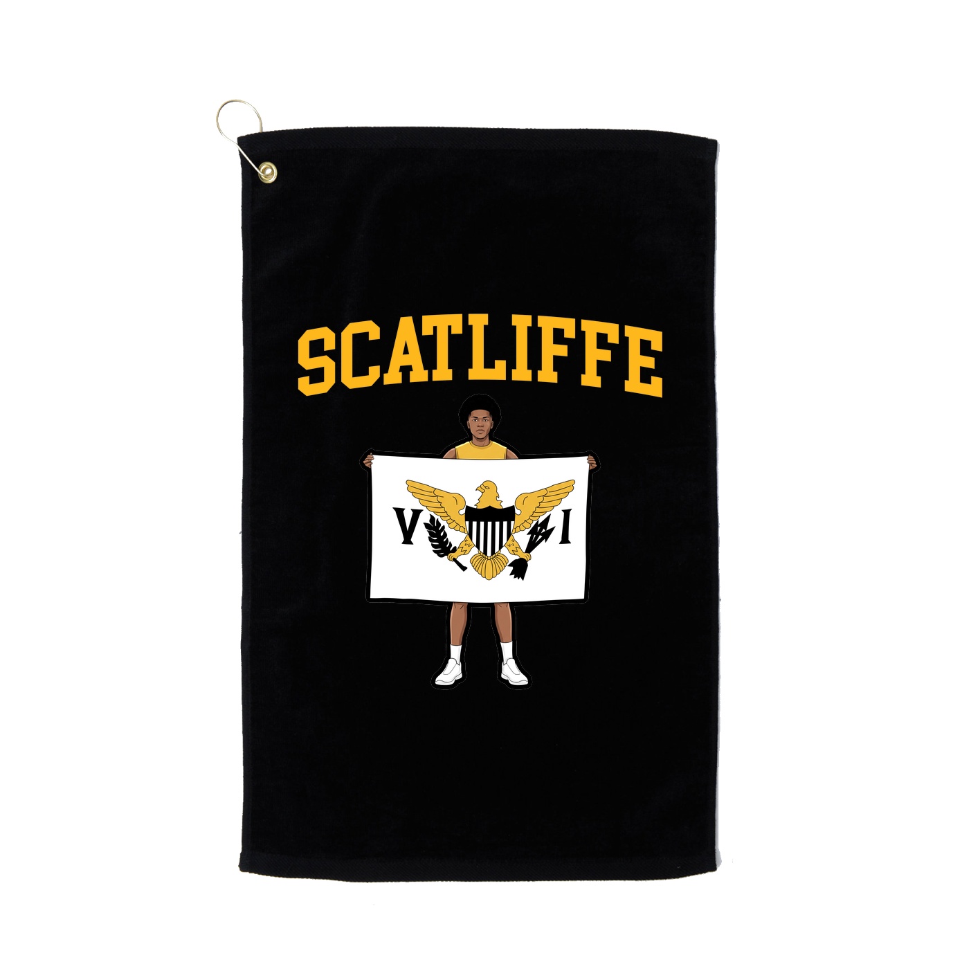 Golf Towel — Shirsey in Black