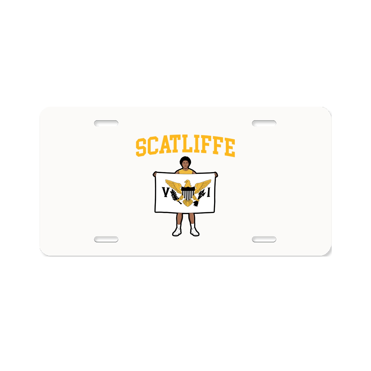 License Plate — Shirsey in Classic