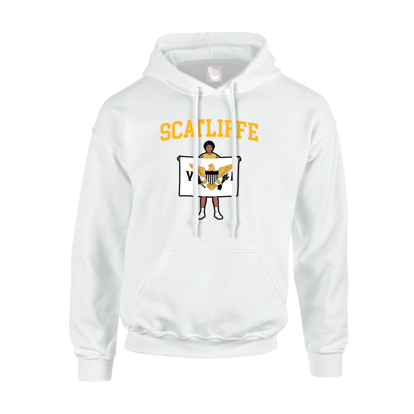 Youth Hoodie — Shirsey in White