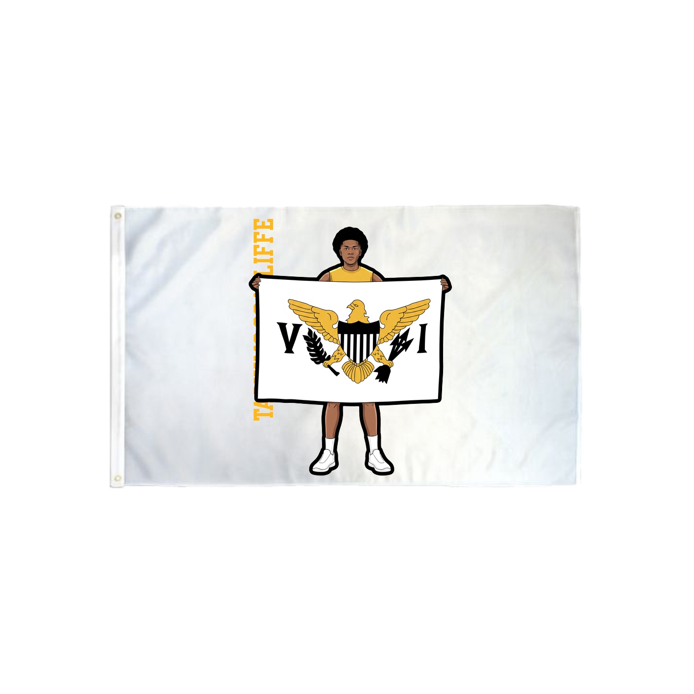 3x5 Flag — Name Vertical in Classic