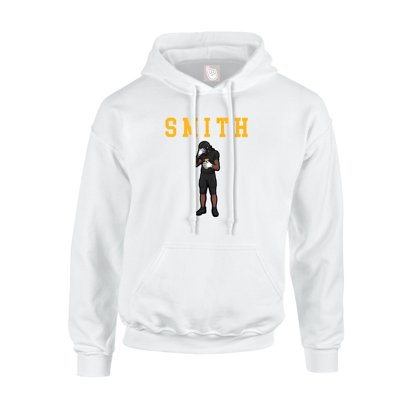 Hoodie — Shirsey in White