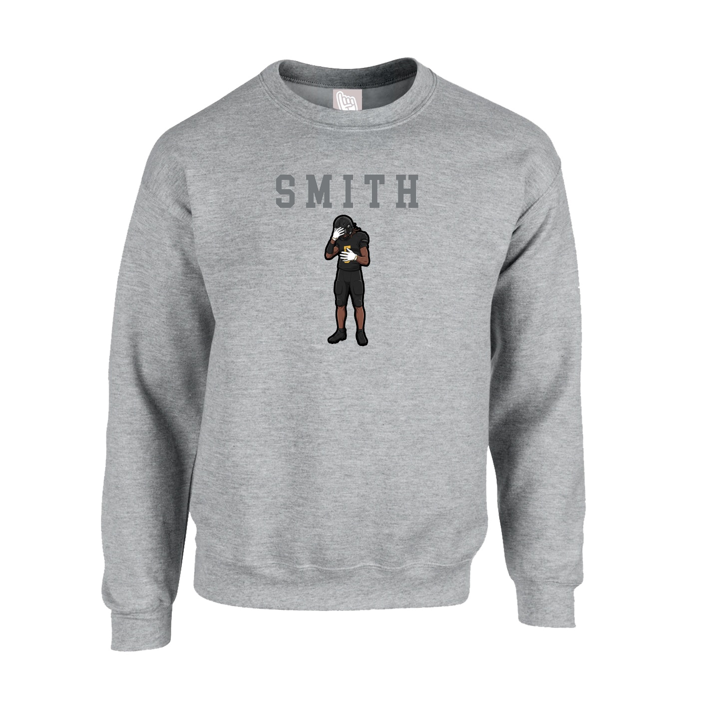 Fleece Crew — Shirsey in Grey