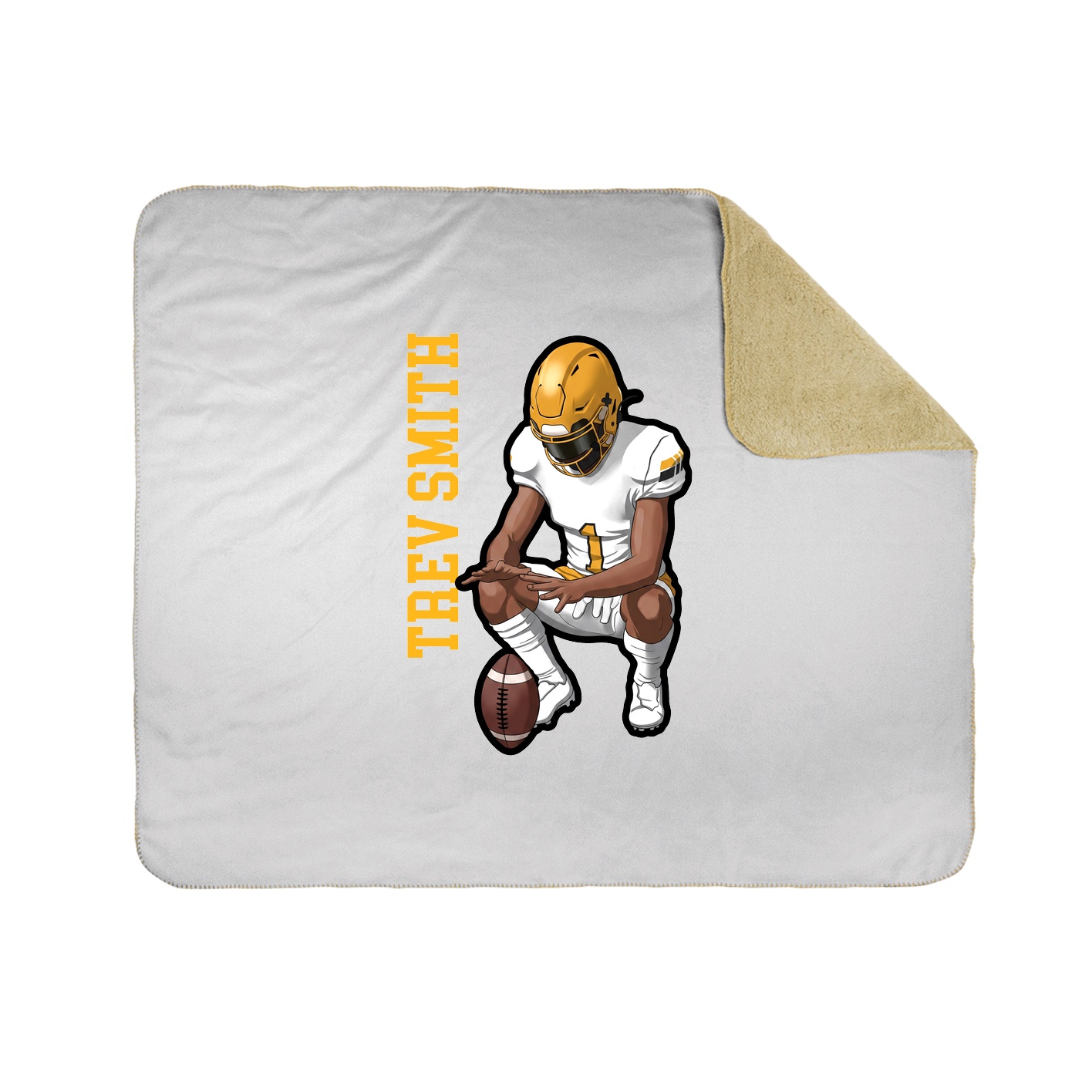 50x60 Sherpa Lined Throw Blanket
