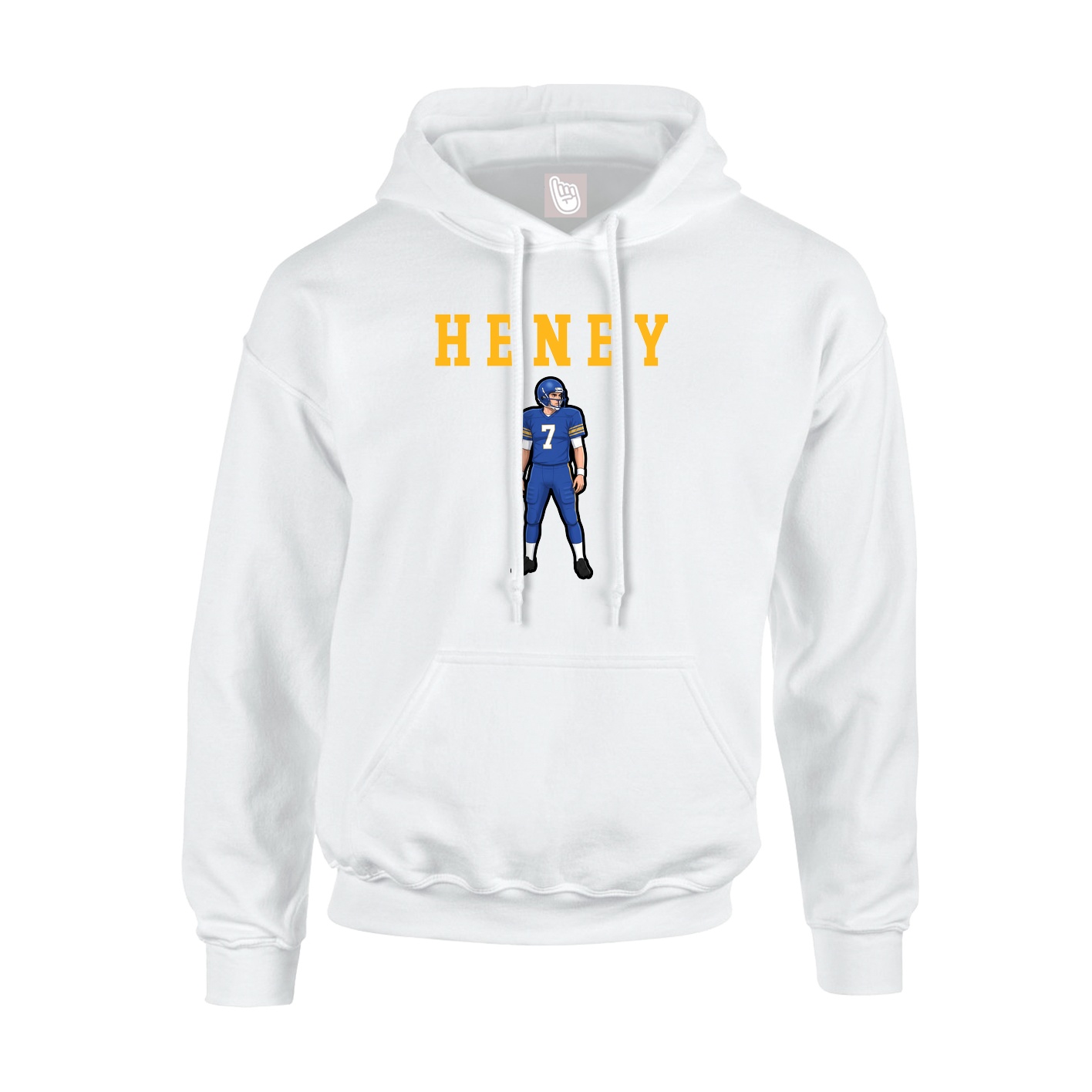 Youth Hoodie — Shirsey in White