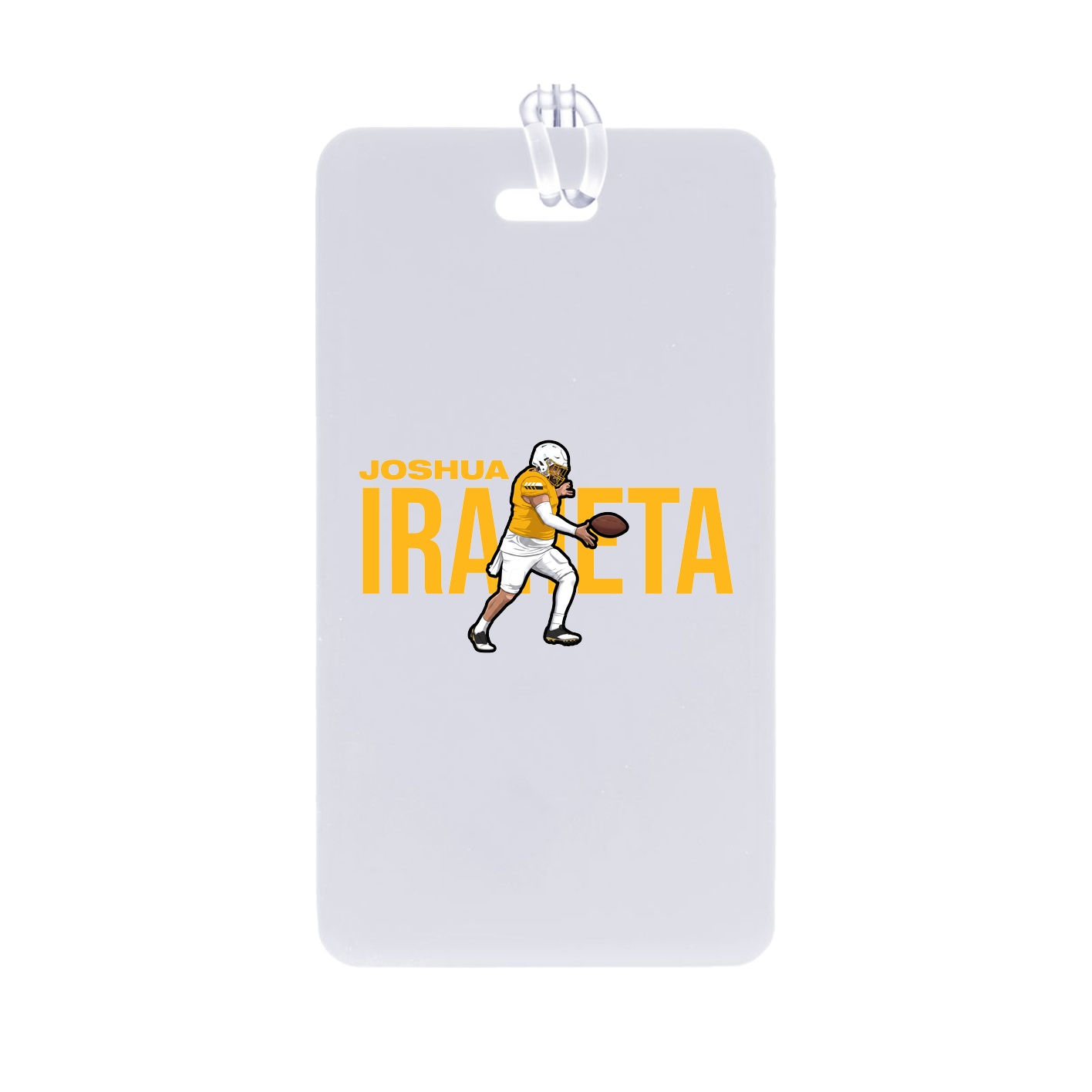 Bag Tag — Player Name in Classic