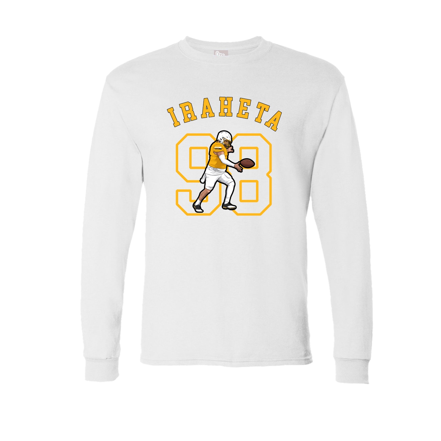 Long Sleeve Tee — Shirsey Arch in White