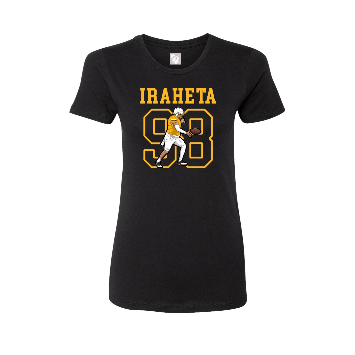 Fitted Women's Tee — Shirsey in Black
