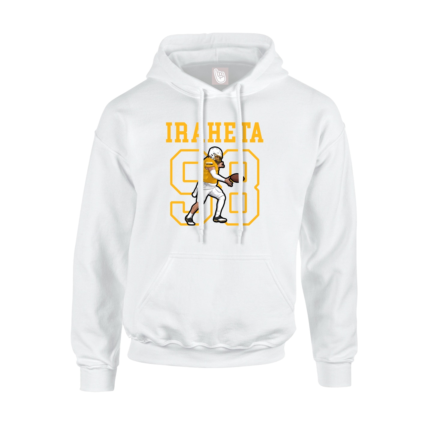 Youth Hoodie — Shirsey in White