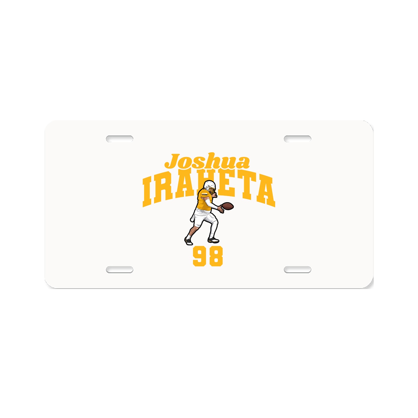 License Plate — Signature Arch in Classic