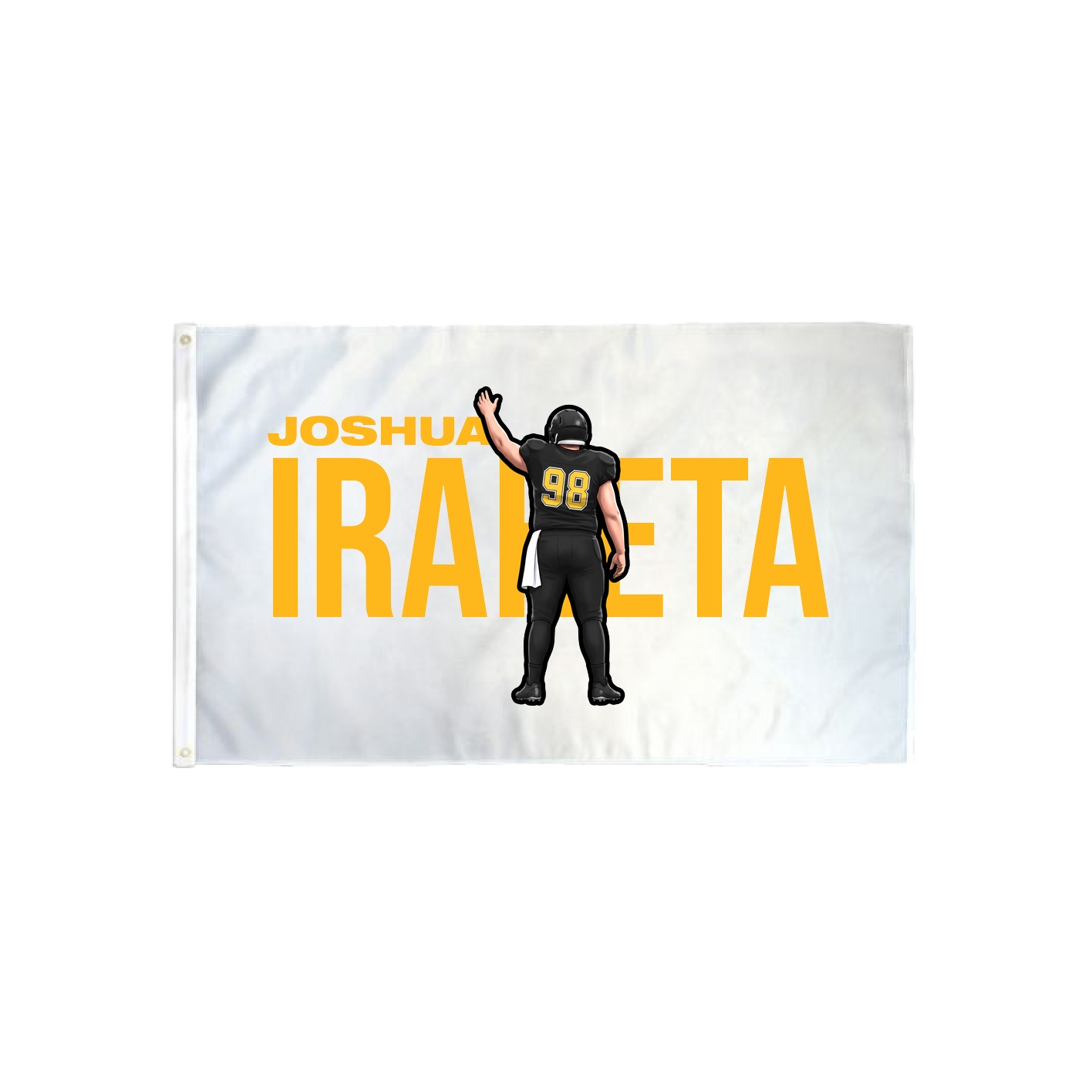 3x5 Flag — Player Name in Classic