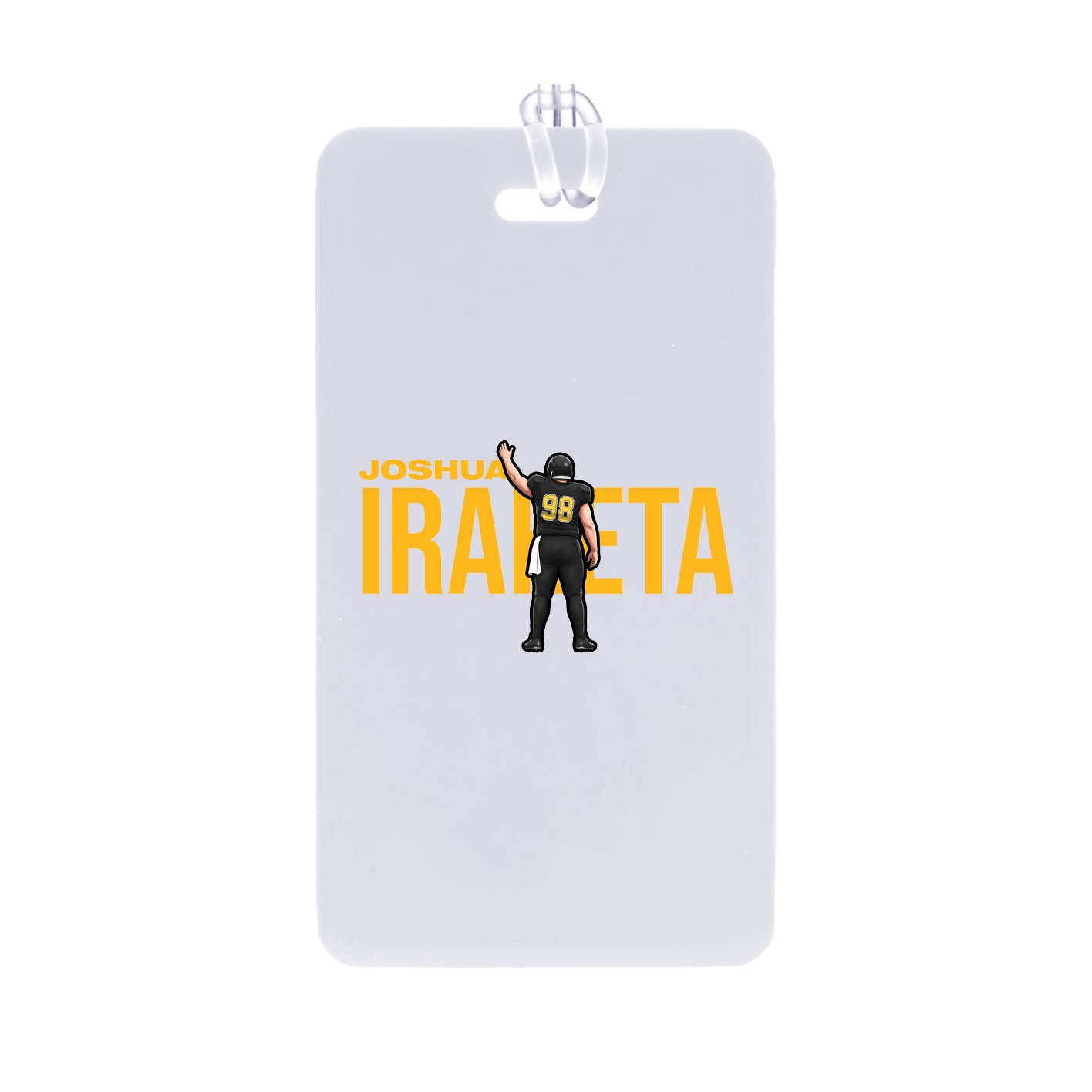 Bag Tag — Player Name in Classic