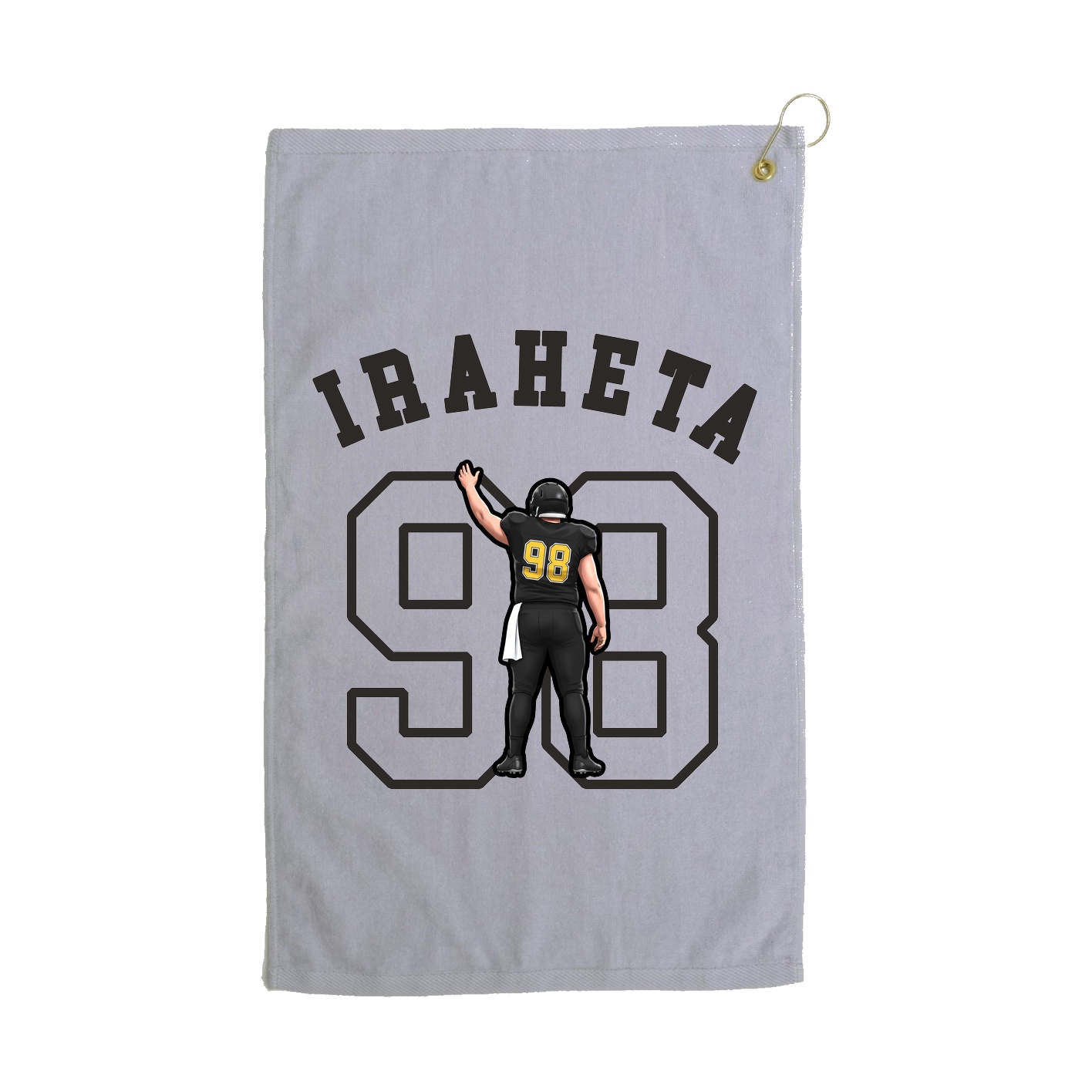 Golf Towel — Shirsey Arch in Grey