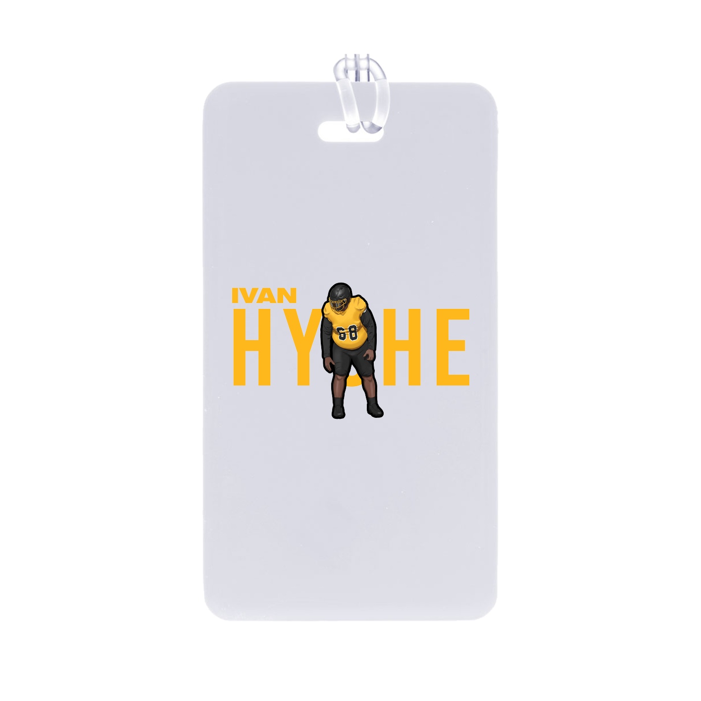 Bag Tag — Player Name in Classic