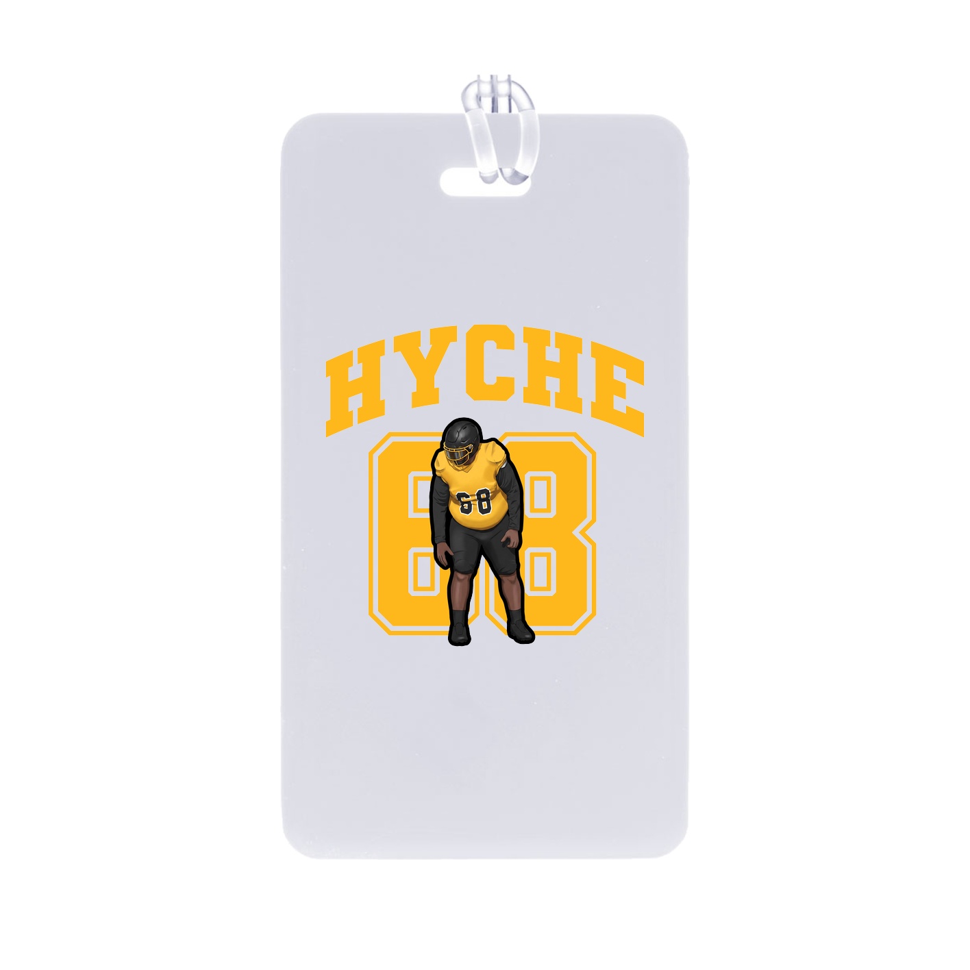 Bag Tag — Number in Classic