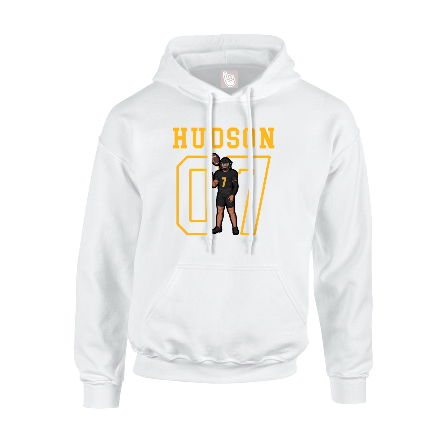 Youth Hoodie — Shirsey in White