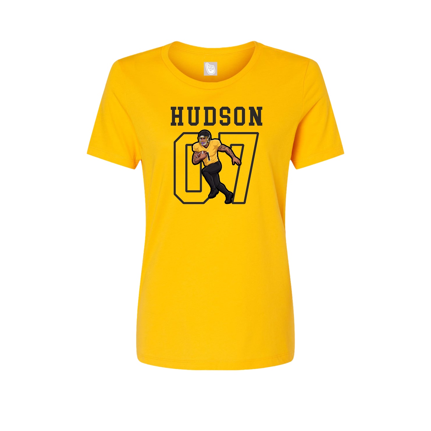 Fitted Women's Tee — Shirsey in Gold
