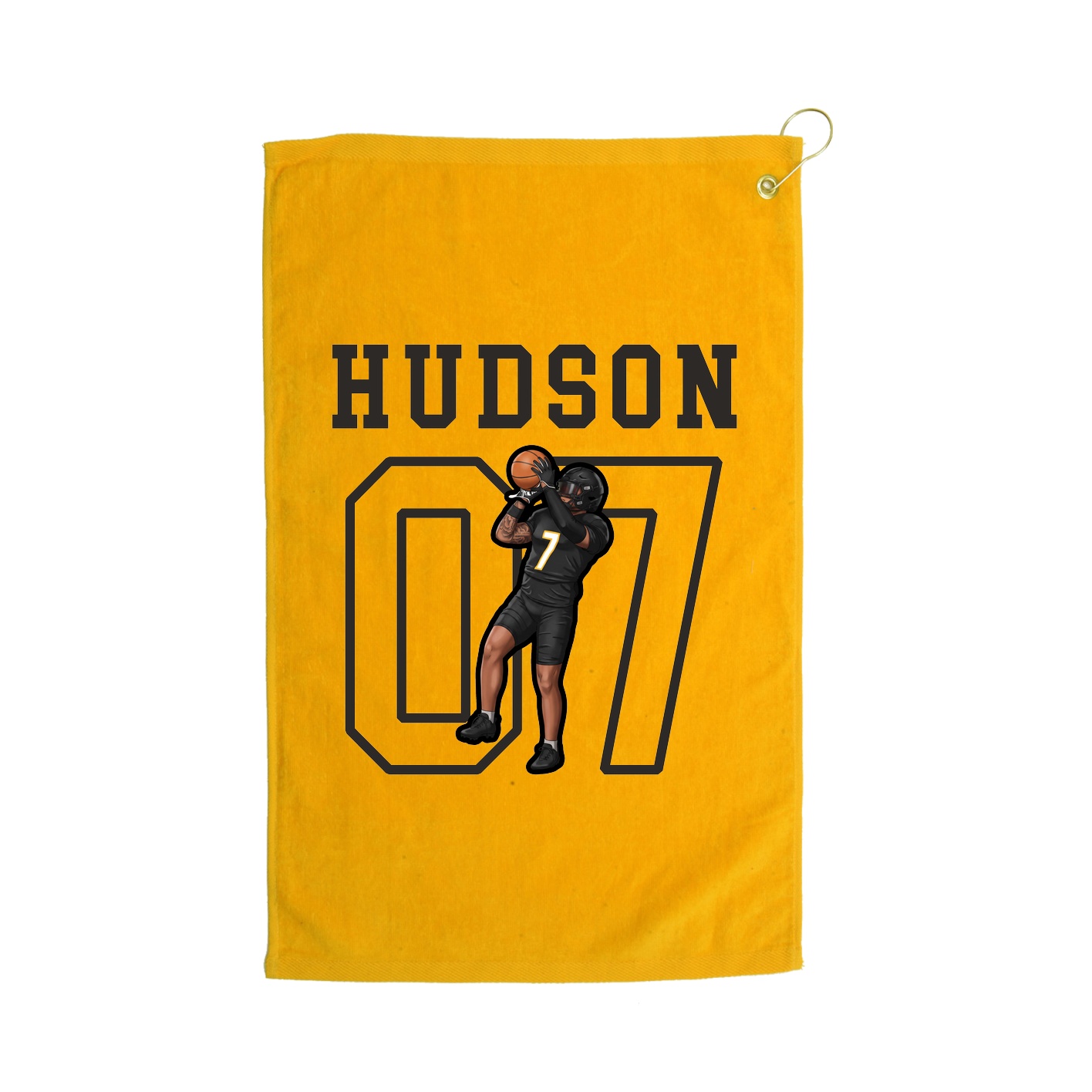 Golf Towel — Shirsey in Gold