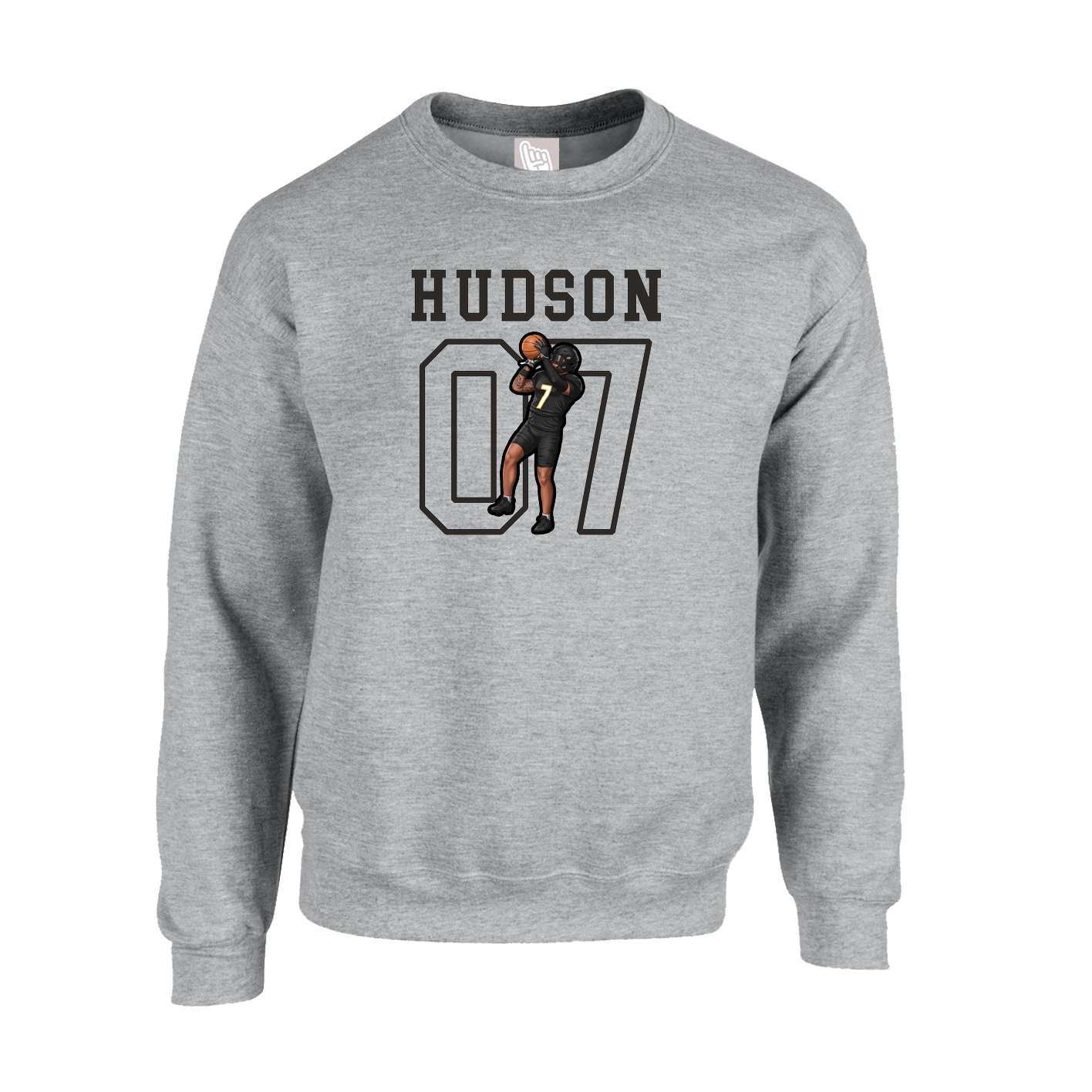 Fleece Crew — Shirsey in Grey