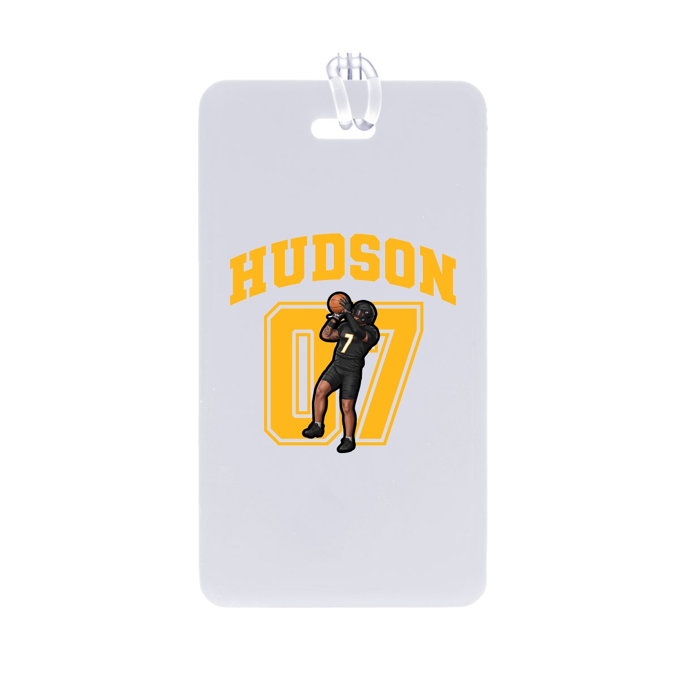 Bag Tag — Number in Classic