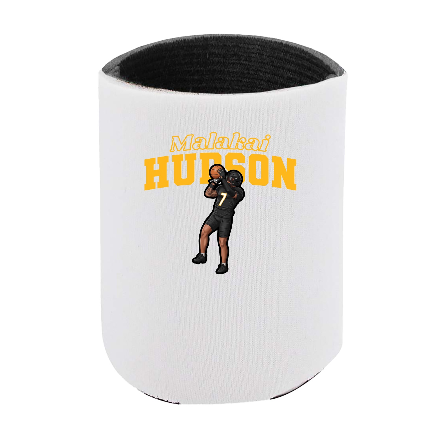 Can Holder — Name Arch in White
