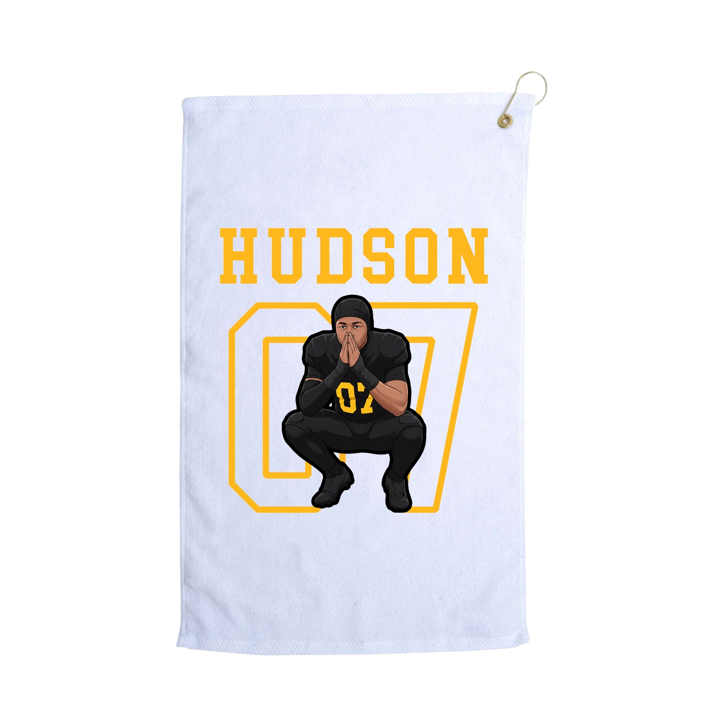 Golf Towel — Shirsey in White