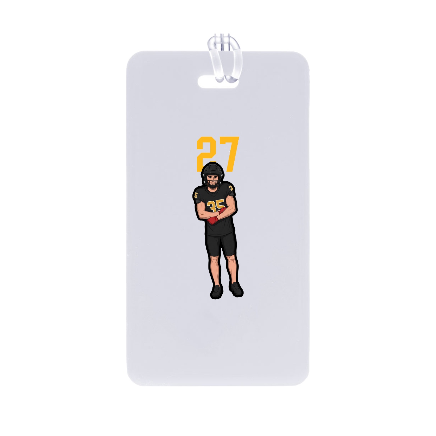 Bag Tag — Number Top in Classic