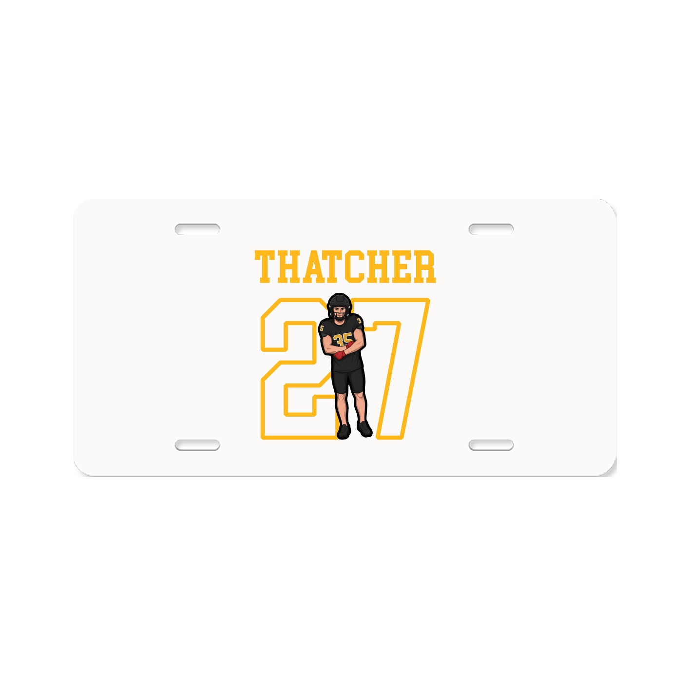 License Plate — Shirsey in Classic