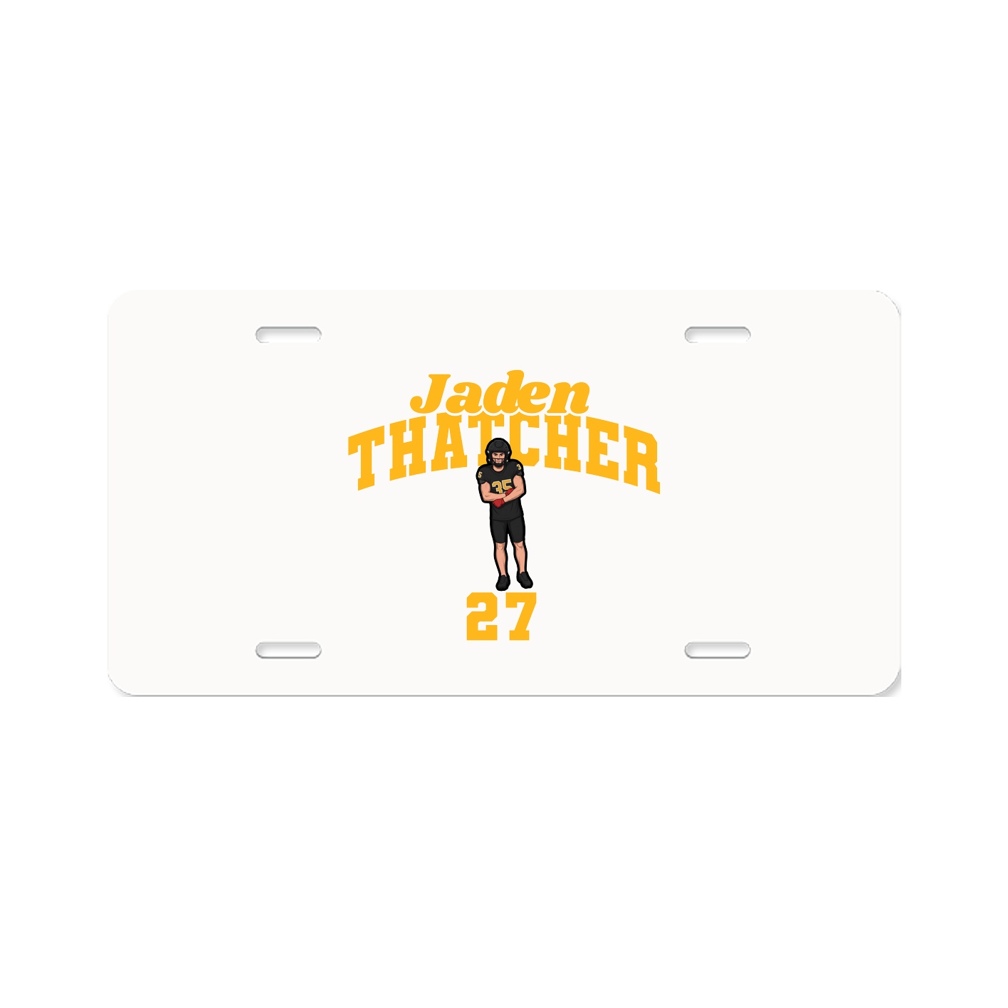 License Plate — Signature Arch in Classic