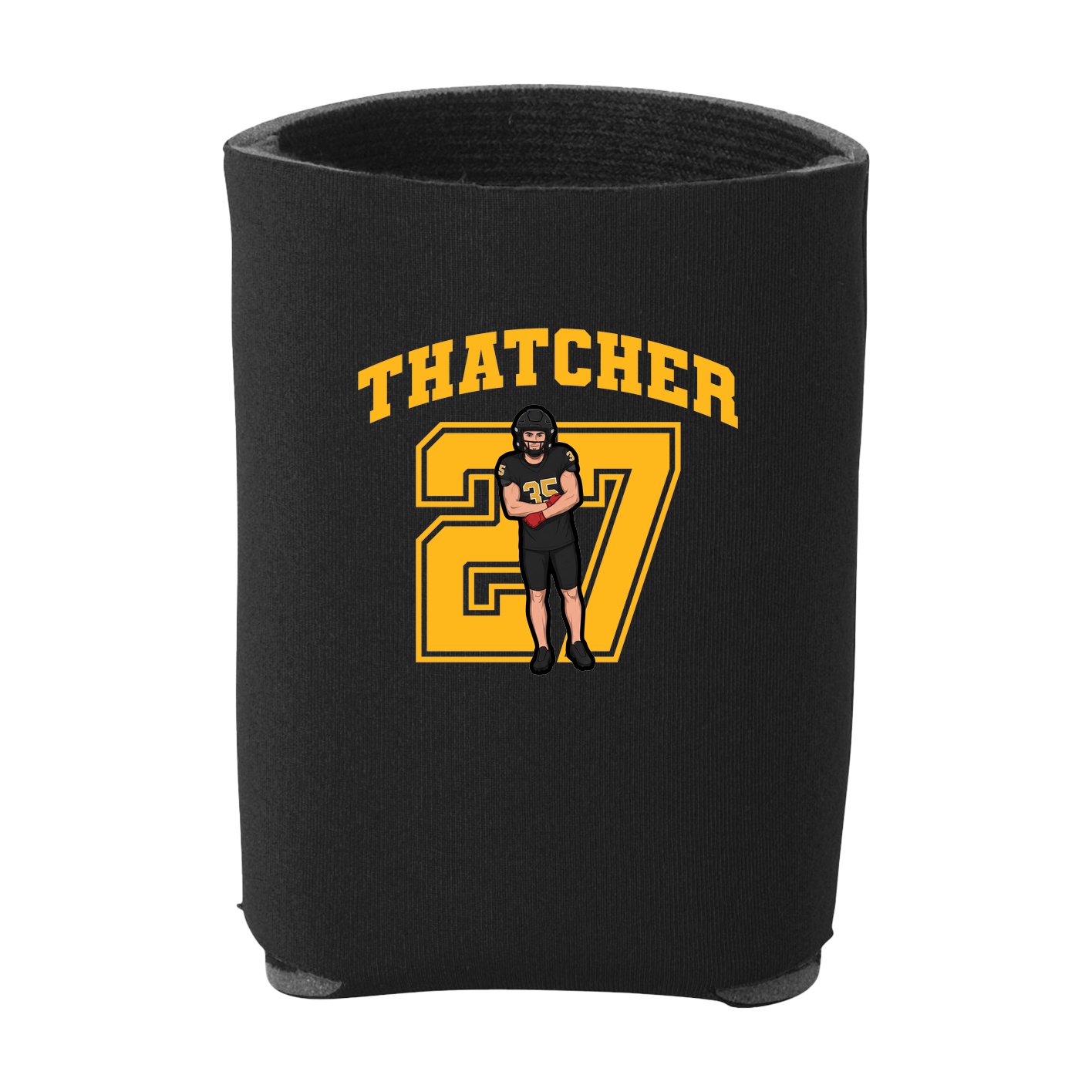 Can Holder — Number in Black