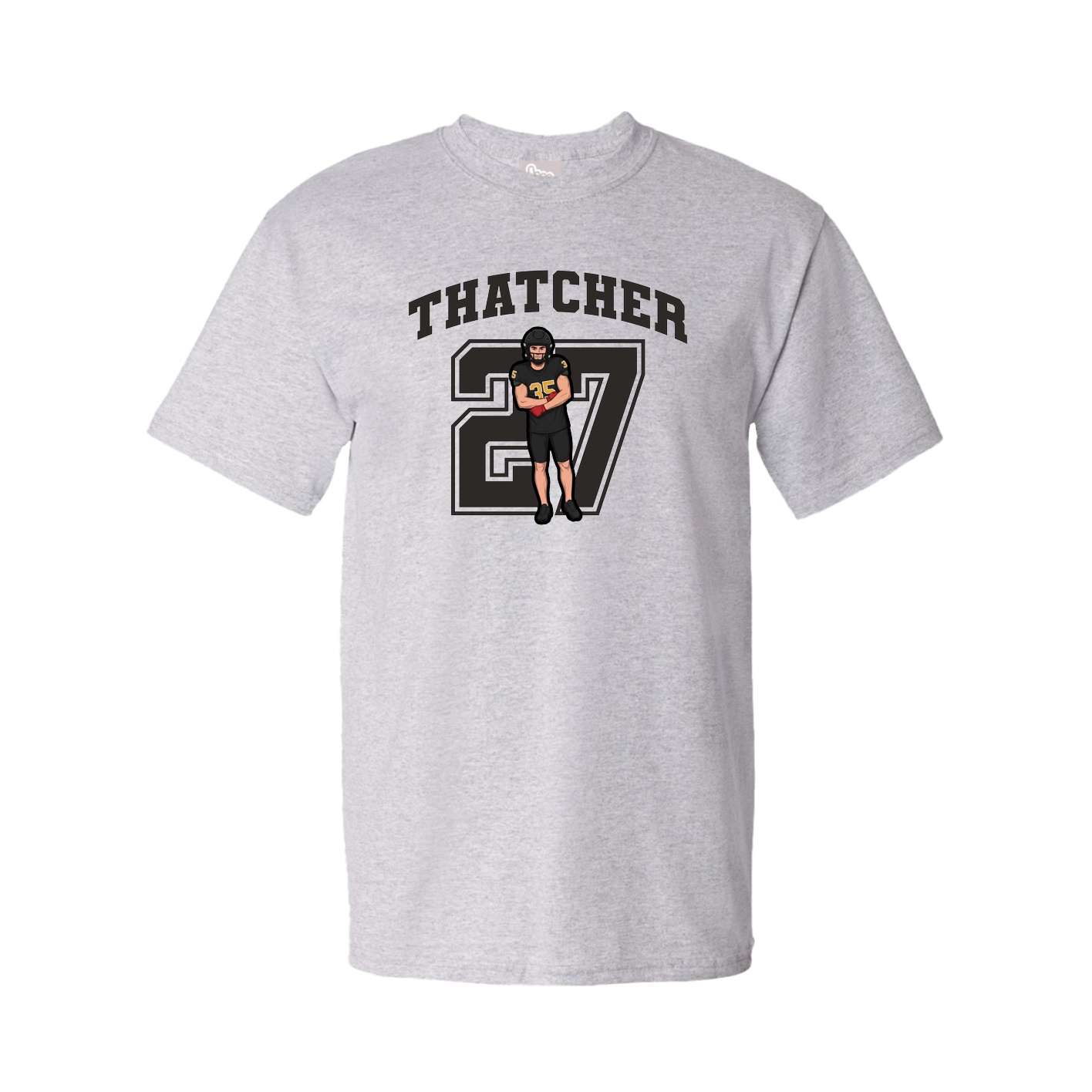 Tee — Number in Grey