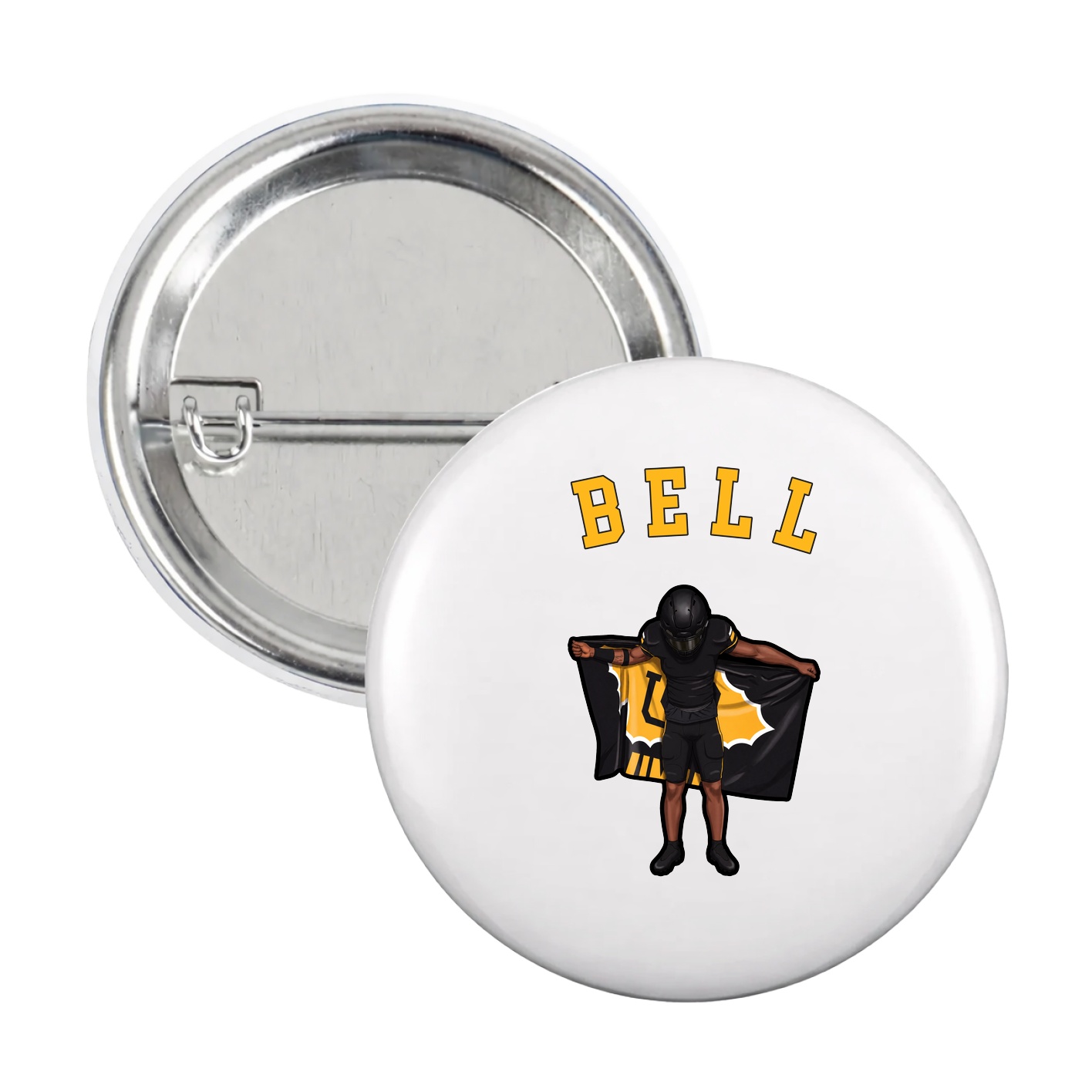Game Day Button — Shirsey Arch in White