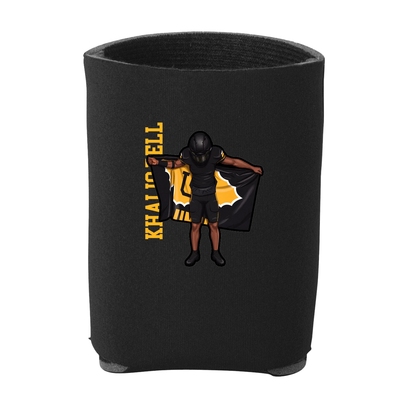 Can Holder — Name Vertical in Black