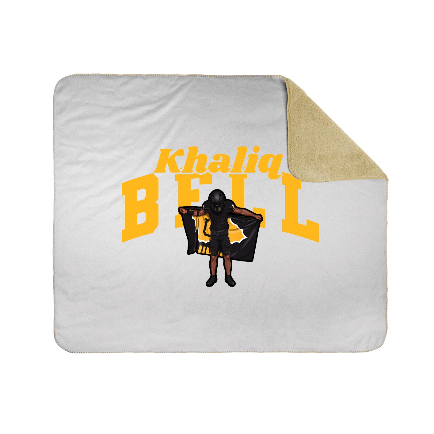 Throw Blanket — Signature Arch in White