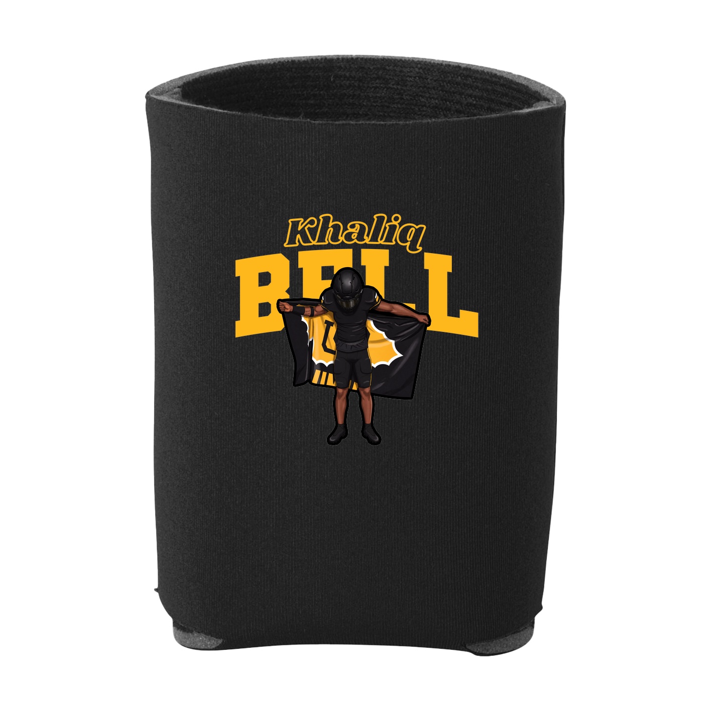 Can Holder — Name Arch in Black