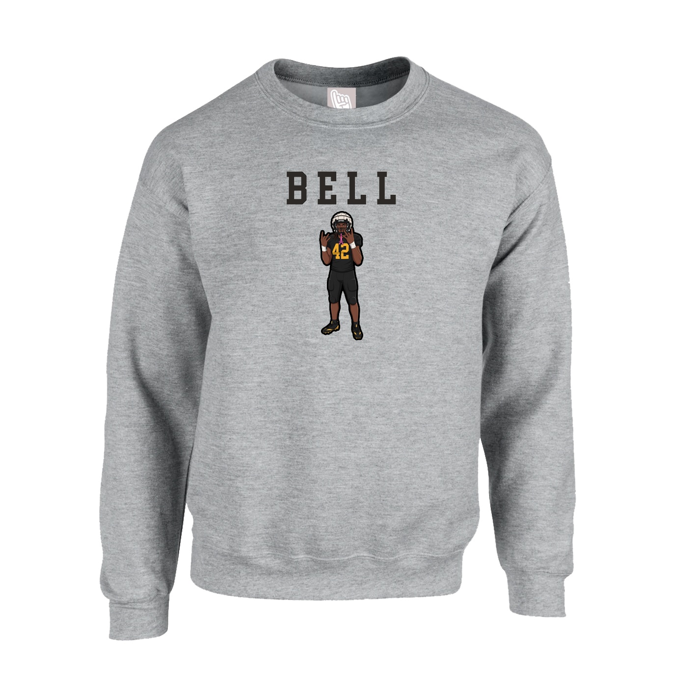 Fleece Crew — Shirsey in Grey